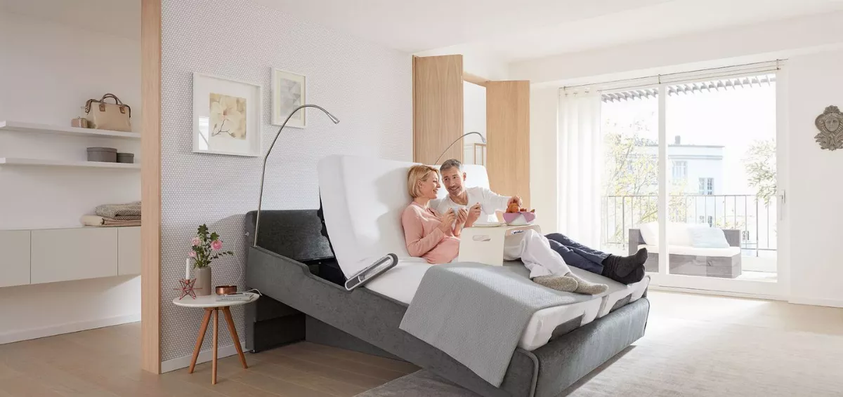 Elektrisch verstellbares Komfortbett: Stiegelmeyer Suite eMotion